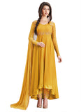 Sparky Yellow Georgette Anarkali Salwar Suit