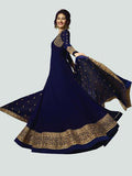 Designer Blue Georgette Anarkali Dress