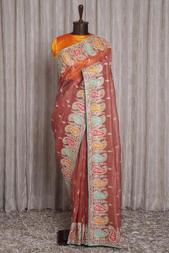 Green Banarasi Silk Saree – Deeva - The Online Saree Store