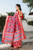 Temple Woven Jacquard Silk Saree For Party Wear