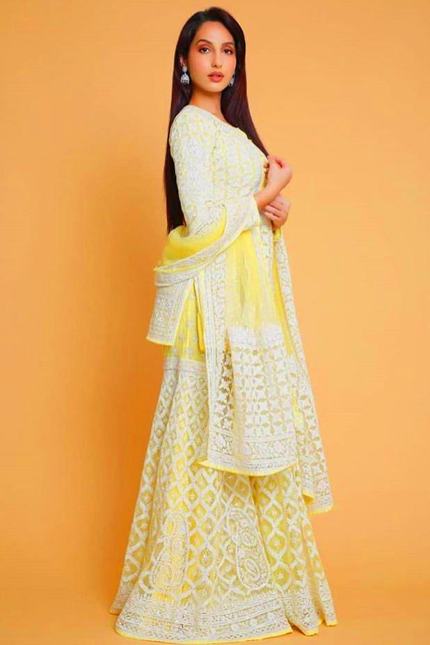Discover 158+ yellow salwar suit latest