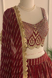 Impressive Wedding Wear Elegance Embroidered Lehenga Choli