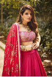 Designer Bridal Wear Heavy Work Lehenga With Dupatta