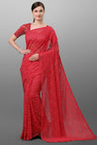 Red Colour Attractive Designer Saree