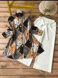 Elegant  Reyon Top & Plazzo Set With Printed Work For Casual Wear