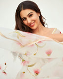 Sara Ali Khan Bollywood Off White Floral Suit Online