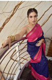 BOLLYWOOD SOFT LICHI SILK WIITH RICH PALLU & JACQUARD WORK - Cygnus Fashion