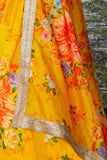 Stunning Floral Printed Lehenga Cholii With Dupatta For Party Wear