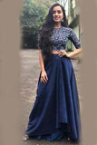 Bollywood Wear Blue Color Lehenga Choli With Embroidery Work