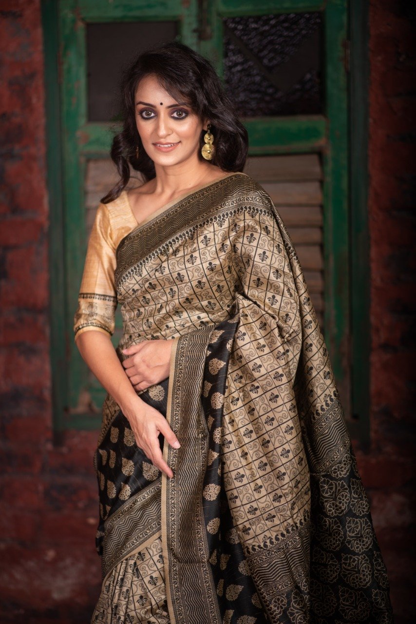 Elegant Woven With Rich Pallu Saree