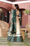 Elegant Green And Beige Color Banarasi Silk Lehenga Choli