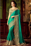 Exclusive Designer Paper Silk Saree With  Unstitched Blouse For Party Wear
