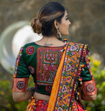 Sangeet Lehenga Dress, Indian Gujrati Lehenga, Navratri Lehanga With Dupatta and Blouse, Traditional Ghagra Choli For Women, Festival Dress