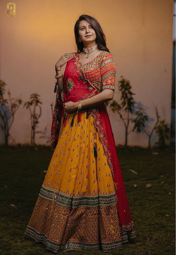 Exclusive Handpicked Indian Ethnic Wear Collection for Ramadan & Eid: Red  and Yellow